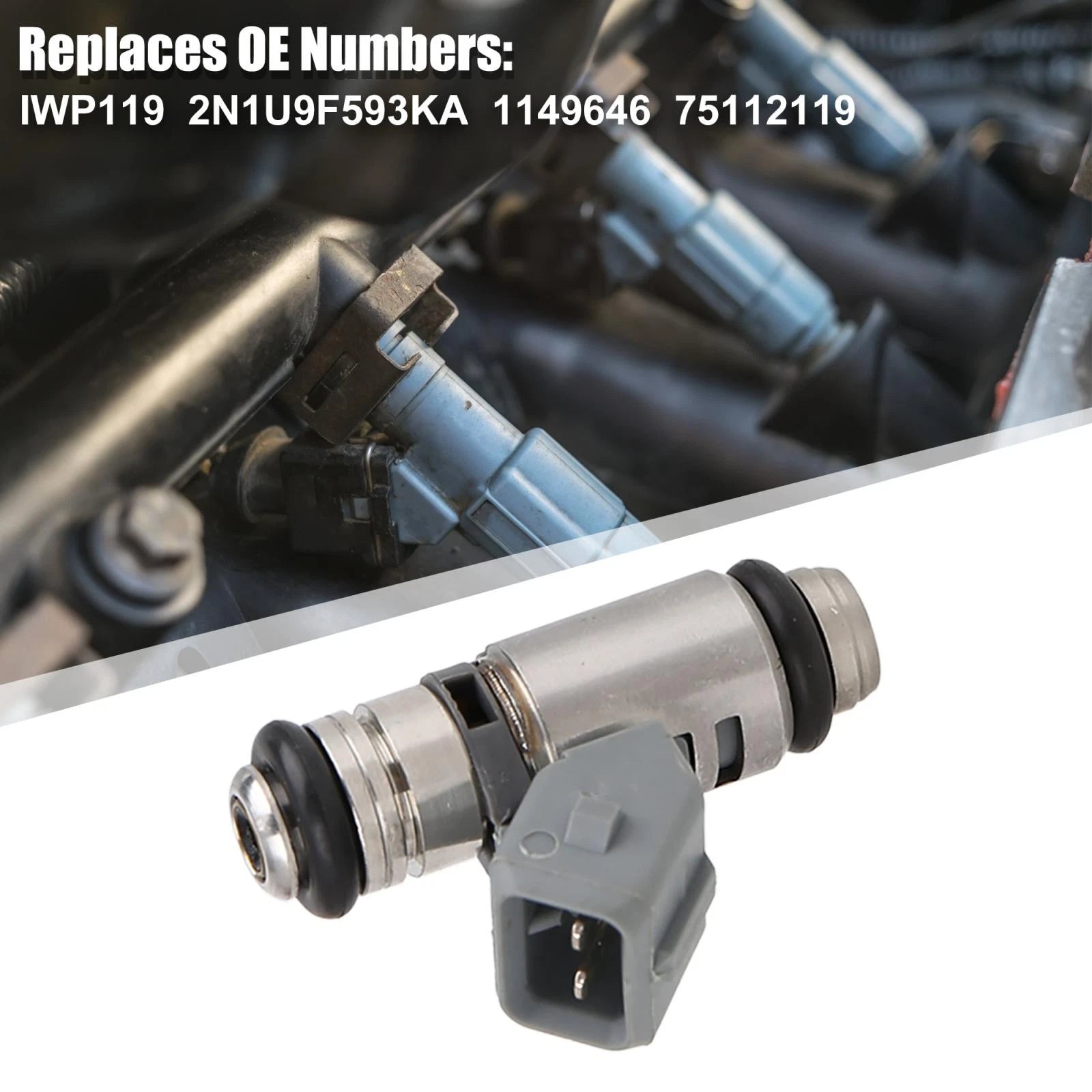 IWP119 Fuel Injector for Ford Fiesta (2001–2010), Ford KA (1996–2008)