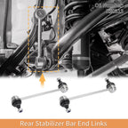 2pcs Rear Stabiliser Sway Bar Link for Lexus ES300, Toyota Camry (1992–2001)