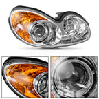 Set of 2 Headlights for Hyundai Sonata (2002–2005)