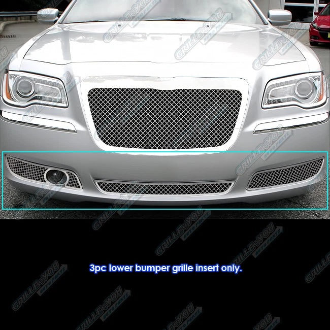 Mesh Grill Combo for Chrysler 300/300C (2011–2012)