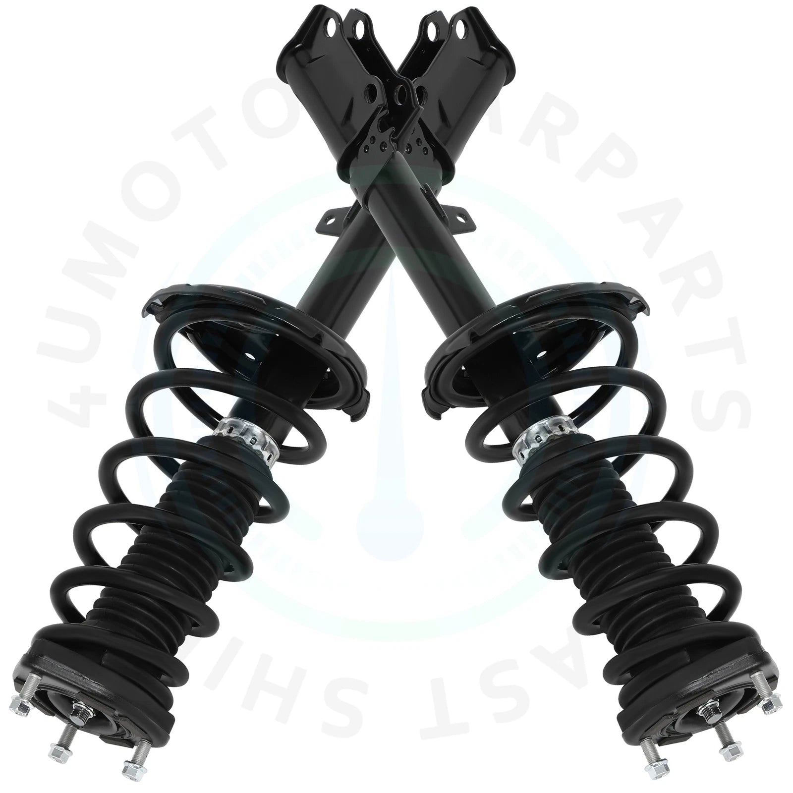 2X Rear Complete Struts & Coil Spring for Toyota Venza (2009–2012)