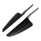 Black Front Fork Mount Wind Deflector for Harley Touring (1995–2023)