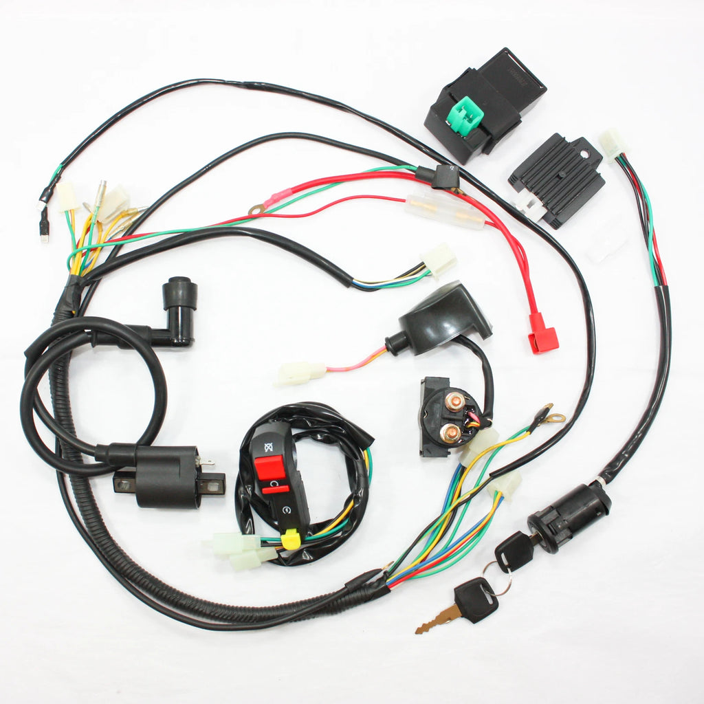 Wiring Harness Loom for DC YX 150CC PIT Dirt Bike (Kick + Electric Start)