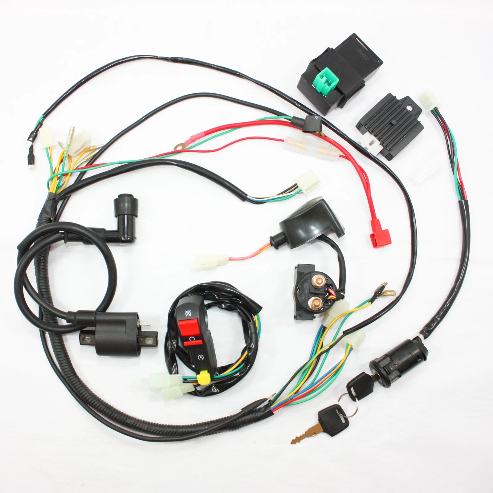 Wiring Harness Loom for DC YX 150CC PIT Dirt Bike (Kick + Electric Start)