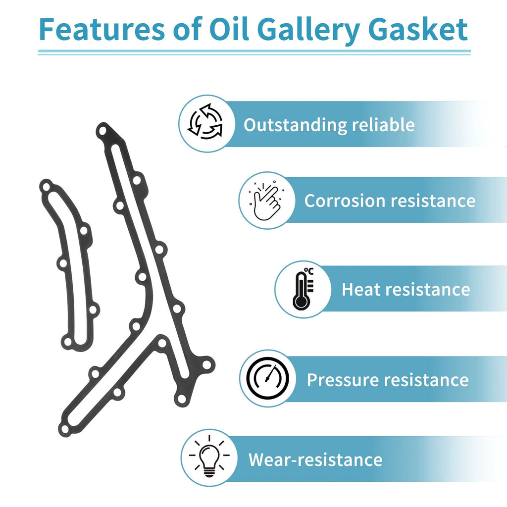 Oil Gallery Gasket Set for Nissan 350Z (2007–2009) 13533JK20A/13533JK21B