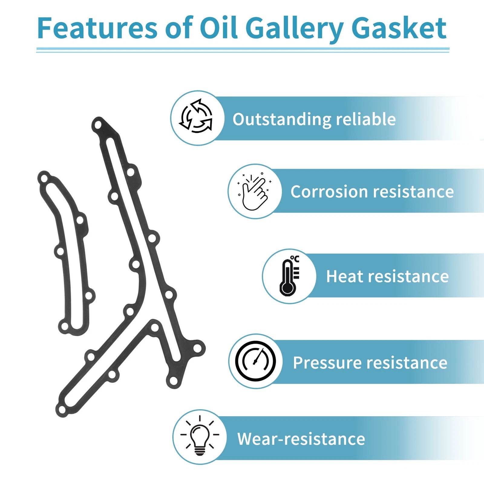Oil Gallery Gasket Set for Nissan 350Z (2007–2009) 13533JK20A/13533JK21B