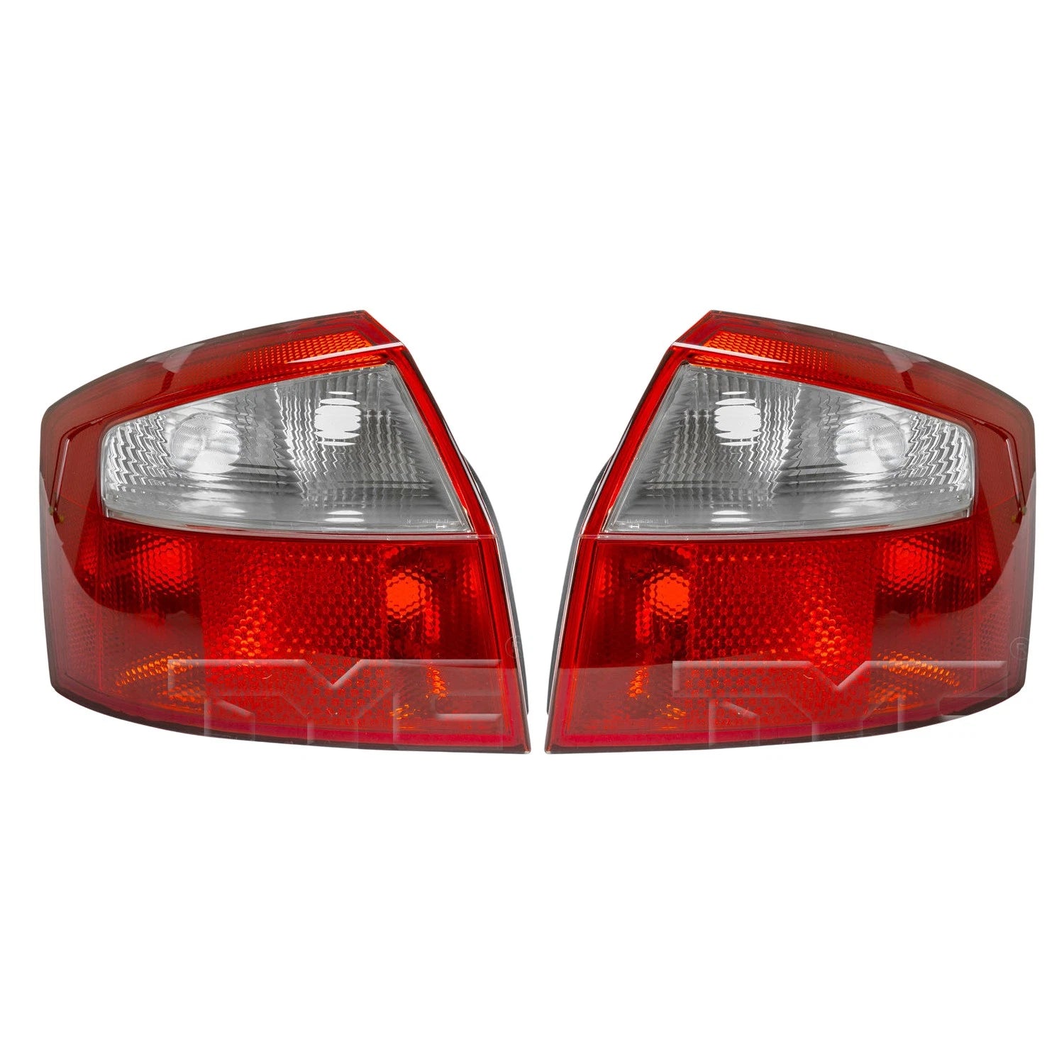 Set of 2 TYC Tail Light Lamp Assembly for Audi A4 Quattro S4 (1996–2001)