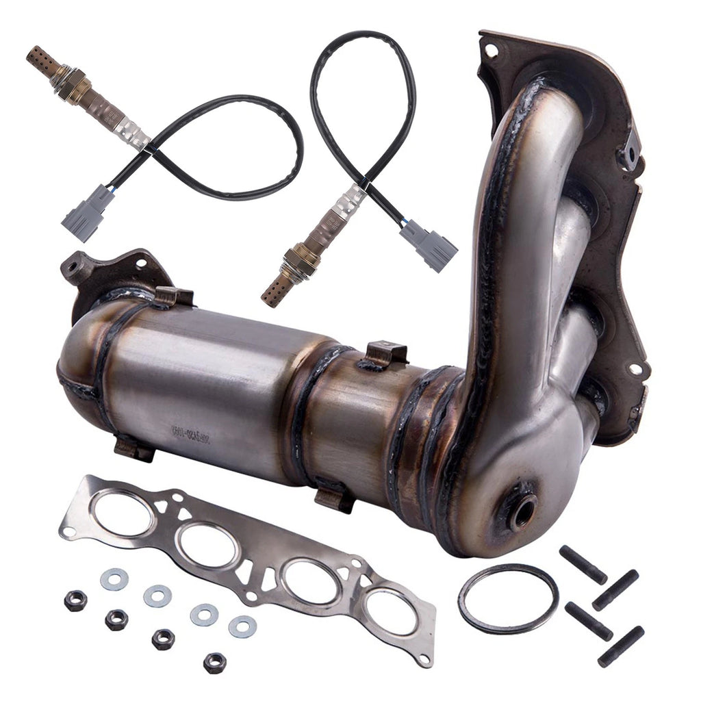 Exhaust Manifold Catalytic Converter + O2 Sensor for Toyota Camry (2007–2011)