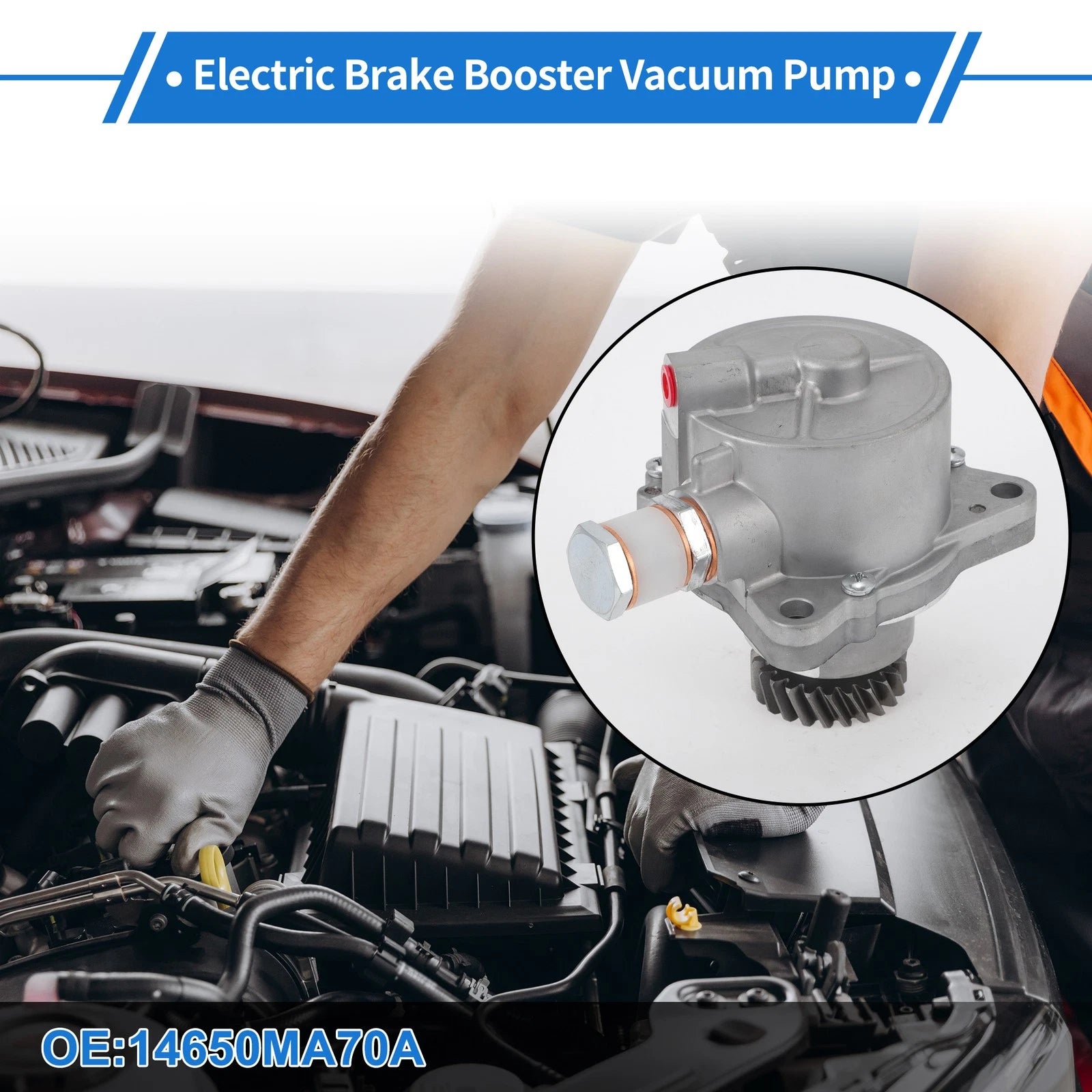 Brake Vacuum Pump No. 14650MA70A for Nissan Cabstar (2008–2015)