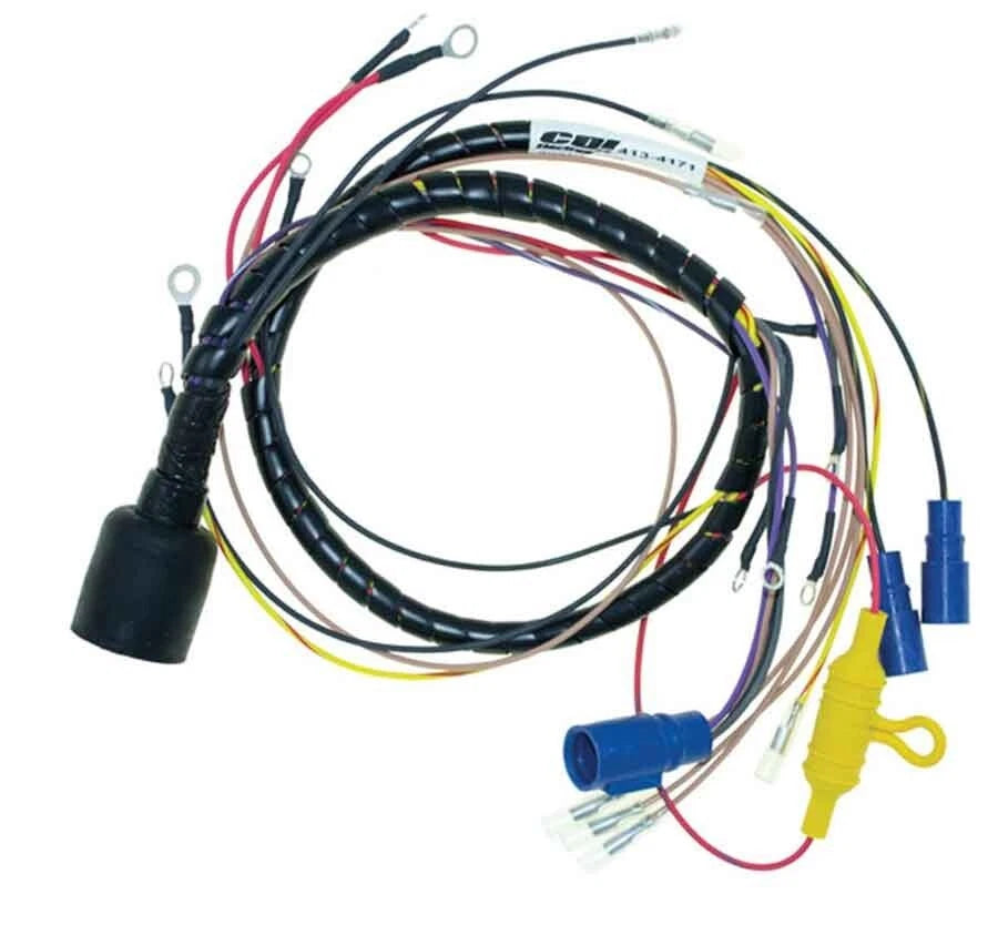 CDI Harness for Johnson Evinrude 200 225 HP V6 Looper (1991) 413-4171