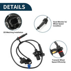 ABS Wheel Speed Sensor No. 57455-TK8-A01 for Honda Odyssey (2011–2017)