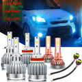 Ice Blue LED Headlight & Fog Light Bulbs for Kia Soul (2012–2013)