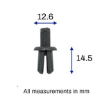 10pcs A-Pillar Clips for Range Rover 4.2L 4.4L 5.0L, Evoque 2.0L (2010-2023)