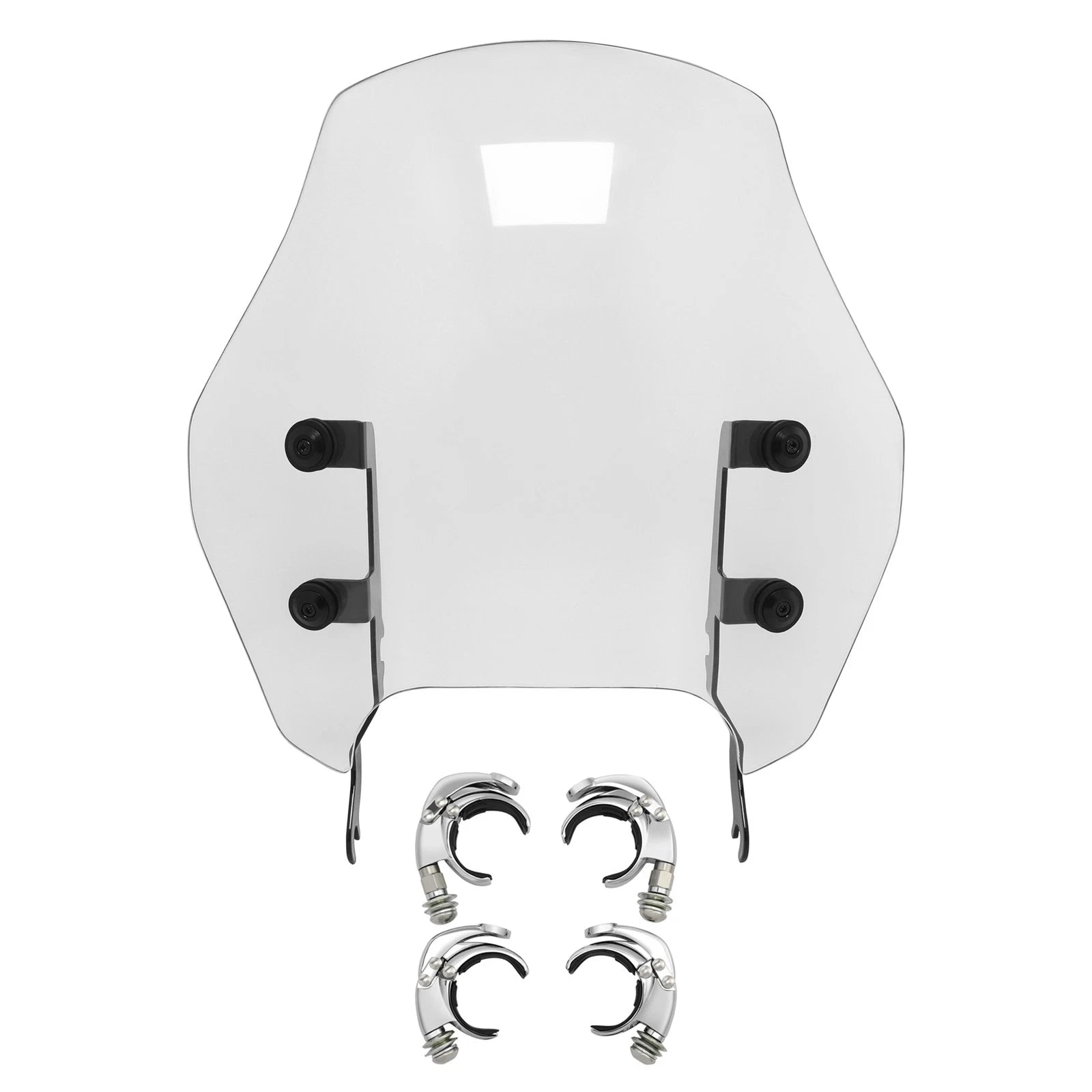 Clear Windshield Bracket Clamps for Harley Sportster S RH1250S (2021–2025)
