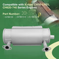 Left Side Muffler for Kohler CH18 CH20 CH22 CH25 CH620 CH730 CH740 (2478612-S)