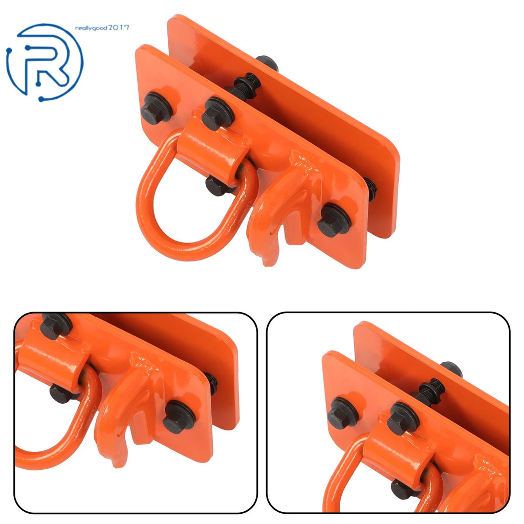 2X Grab Hook for Tractor Bucket (Grade 70, Forged Steel, Bolt On)