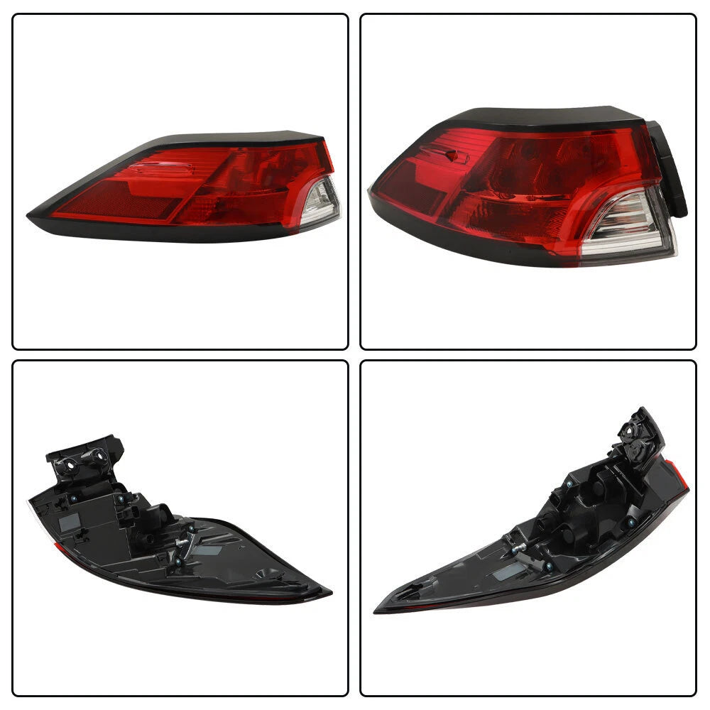 Tail Light Set for Toyota Corolla Cross (2022–2023) Inner + Outer Red