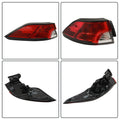 Tail Light Set for Toyota Corolla Cross (2022–2023) Inner + Outer Red