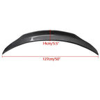 Carbon Fiber Style Rear Trunk Spoiler for Mercedes Benz C-Class (2015–2020)