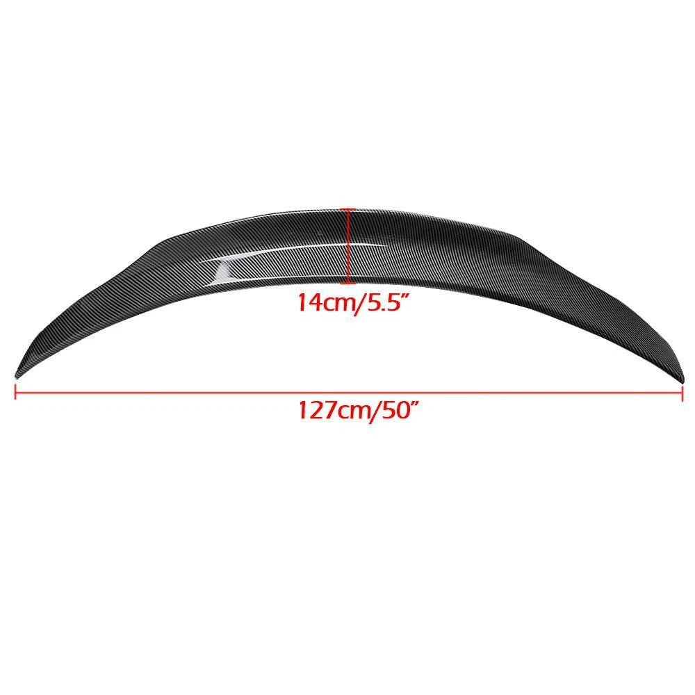 Carbon Fiber Style Rear Trunk Spoiler for Mercedes Benz C-Class (2015–2020)