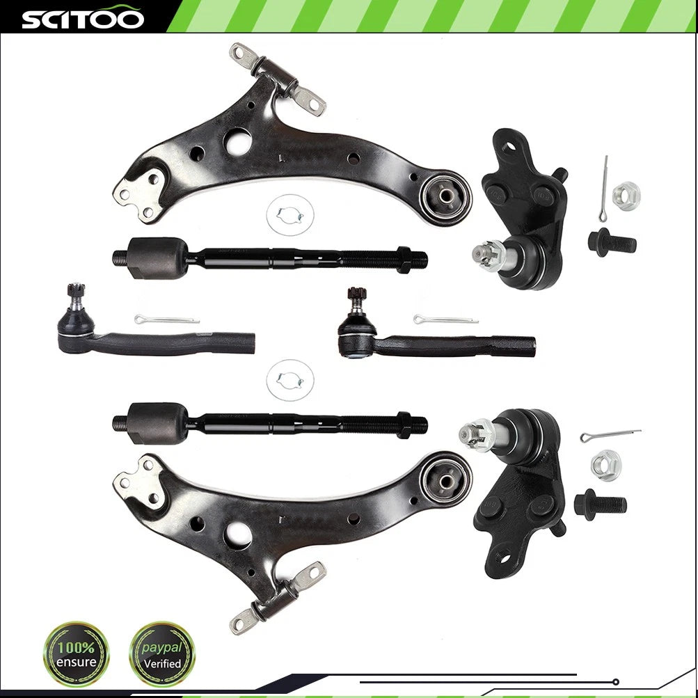 Front Control Arm Ball Joints & Tie Rod for Toyota Camry (2007–2011)