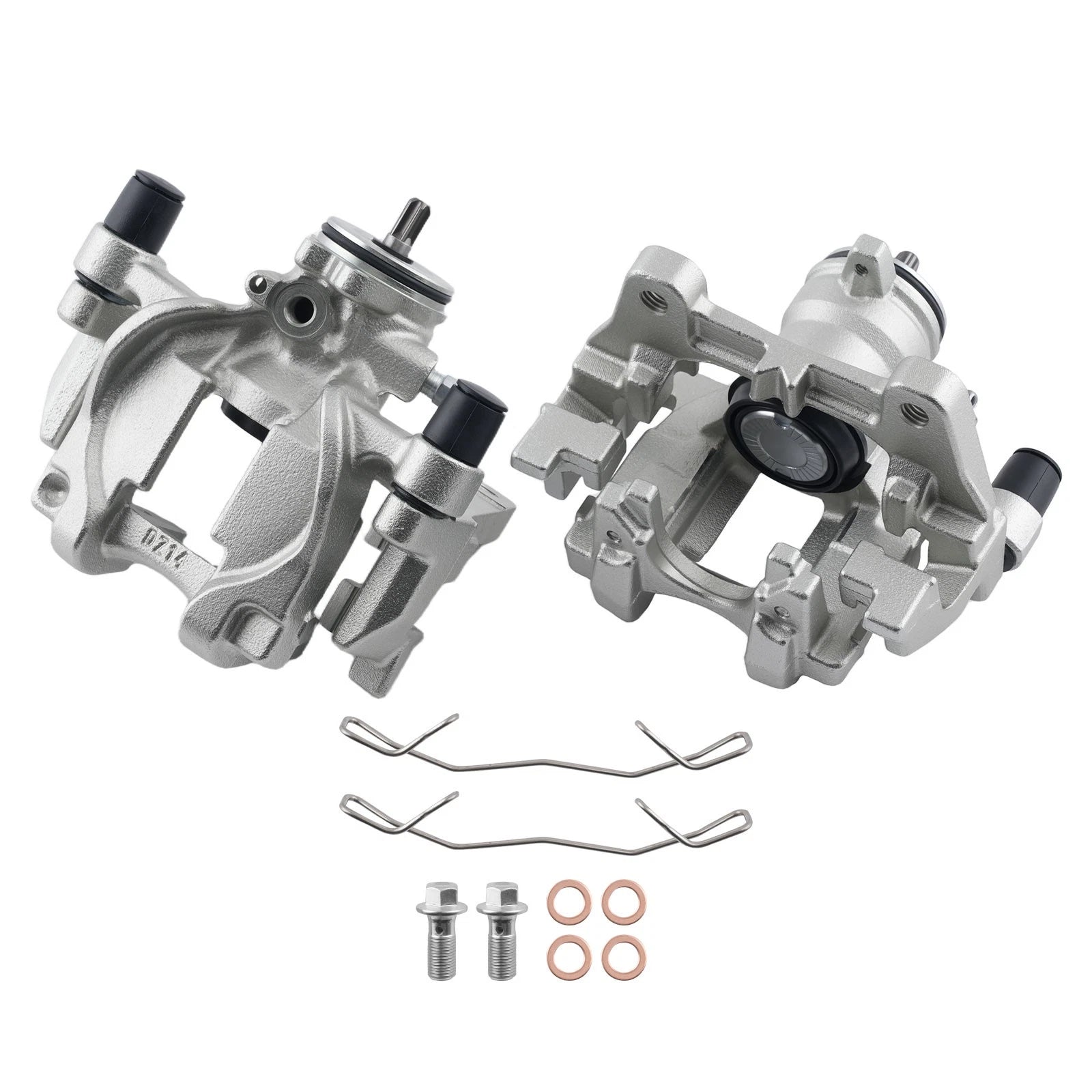 Set of 2 Rear Disc Brake Calipers for Ford Escape (2017–2019) / Fusion (2013–2020)