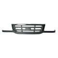Replacement Black/Silver Ready to Paint Front Grille (See Compatible Chart)