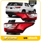2X Rear Outer Tail Lights Assembly for Chevy Traverse (2018–2021)