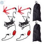 2X Folding Anchors for Grapnel Boat Marine Kayak (1.5KG)