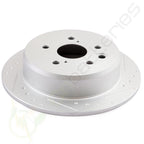 Rear Brake Discs Rotors for Lexus IS250 (2006–2012) Drilled & Slotted