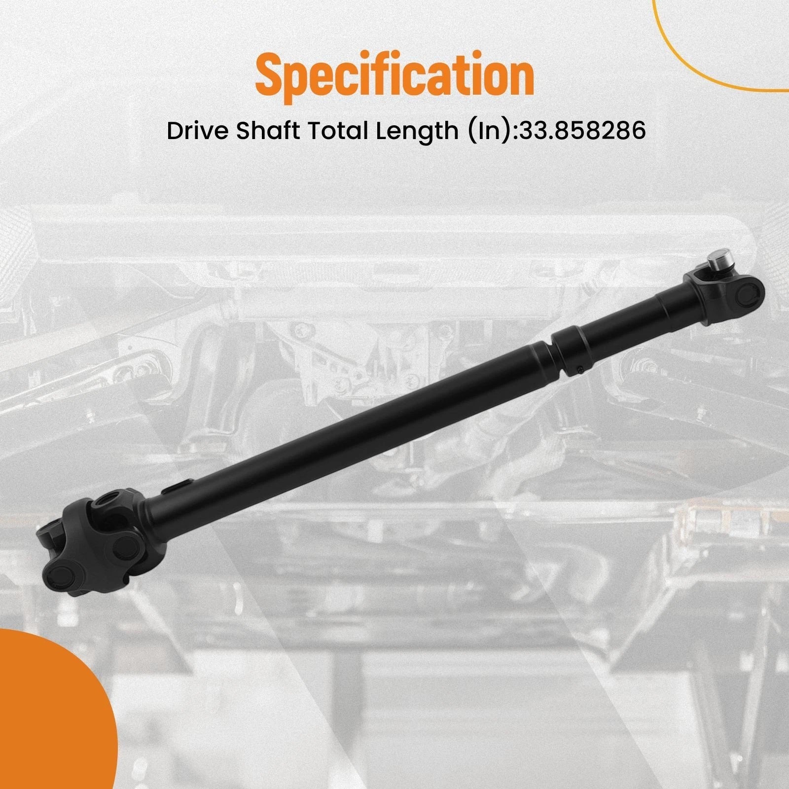 Driveshaft Propshaft Front for Jeep Grand Cherokee ZJ (1993) 938-130