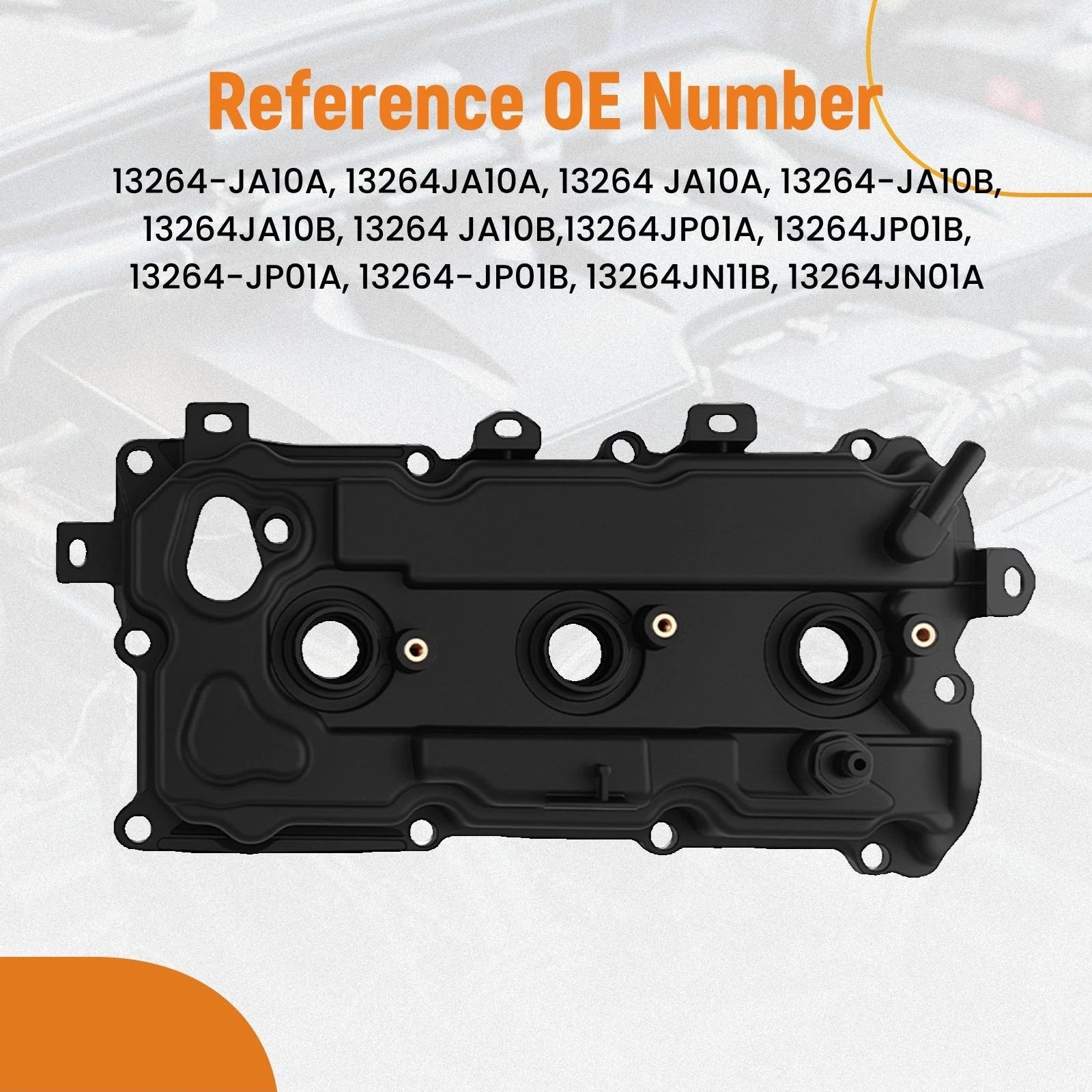 Valve Cover Set w/ Gaskets for Nissan Murano 3.5L (2009–2014)