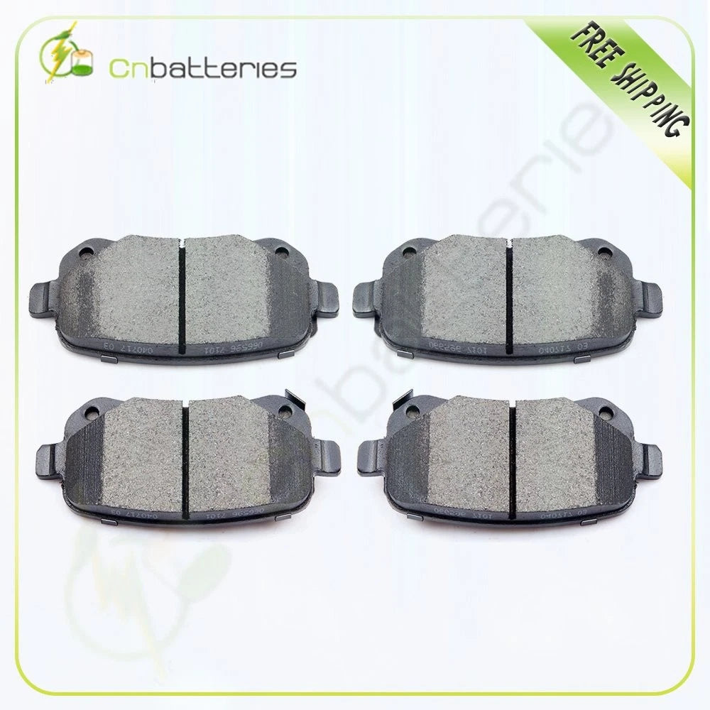 4X Ceramic Brake Pads Rear for Dodge Ram, Chrysler, Volkswagen