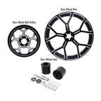 18x5.5 Rear Wheel Rim Hub Pulley Sprocket for Harley Road Glide (2009-2023)
