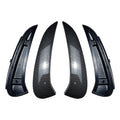 Rear Bumper Splitter Spoiler Lip Trim for Mercedes Benz C Class