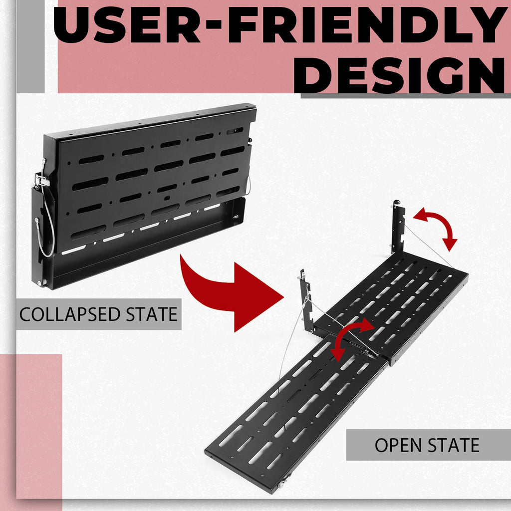 Foldable Tailgate Table for Jeep Wrangler JK (2007–2018)