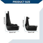 Set of 4 Mud Flaps Splash Guards for Honda XRV (2019–2023)