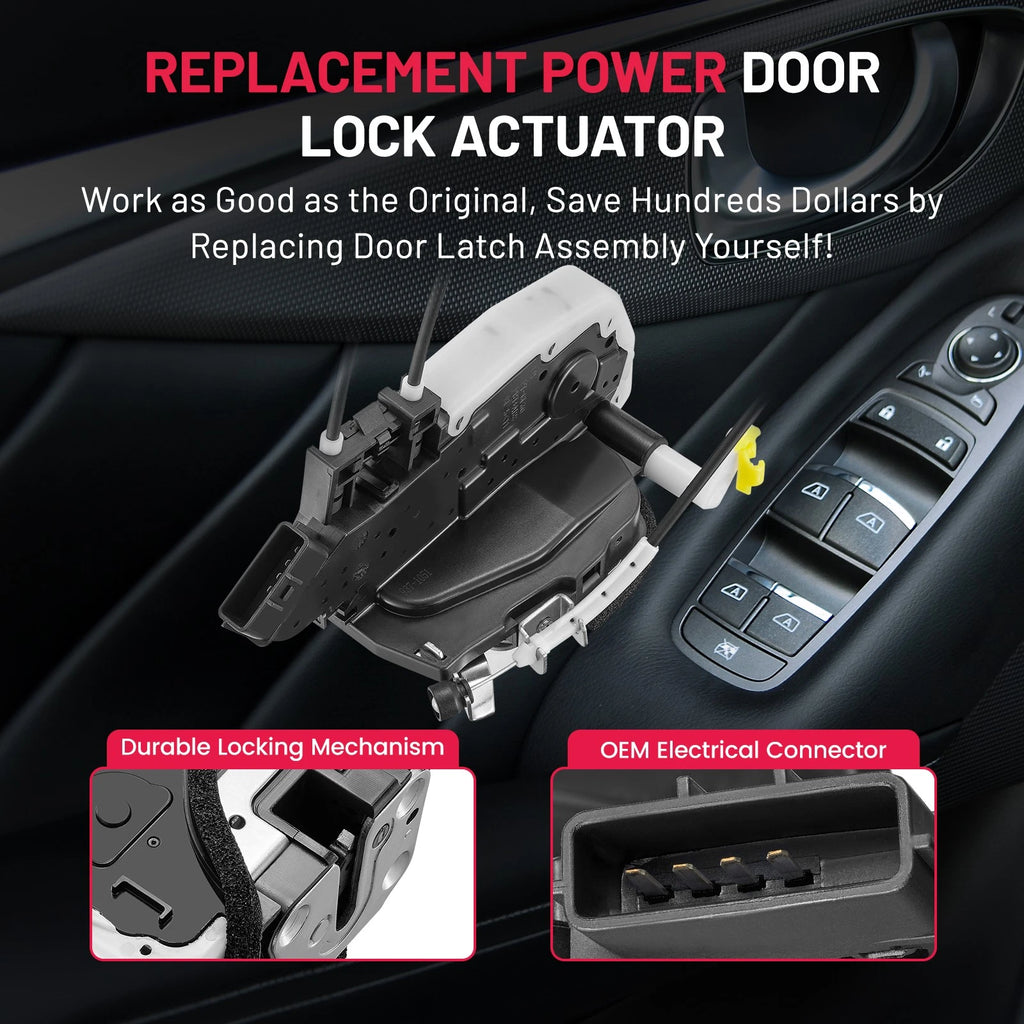 Door Lock Actuator for Nissan Versa 1.6L (2013–2017)