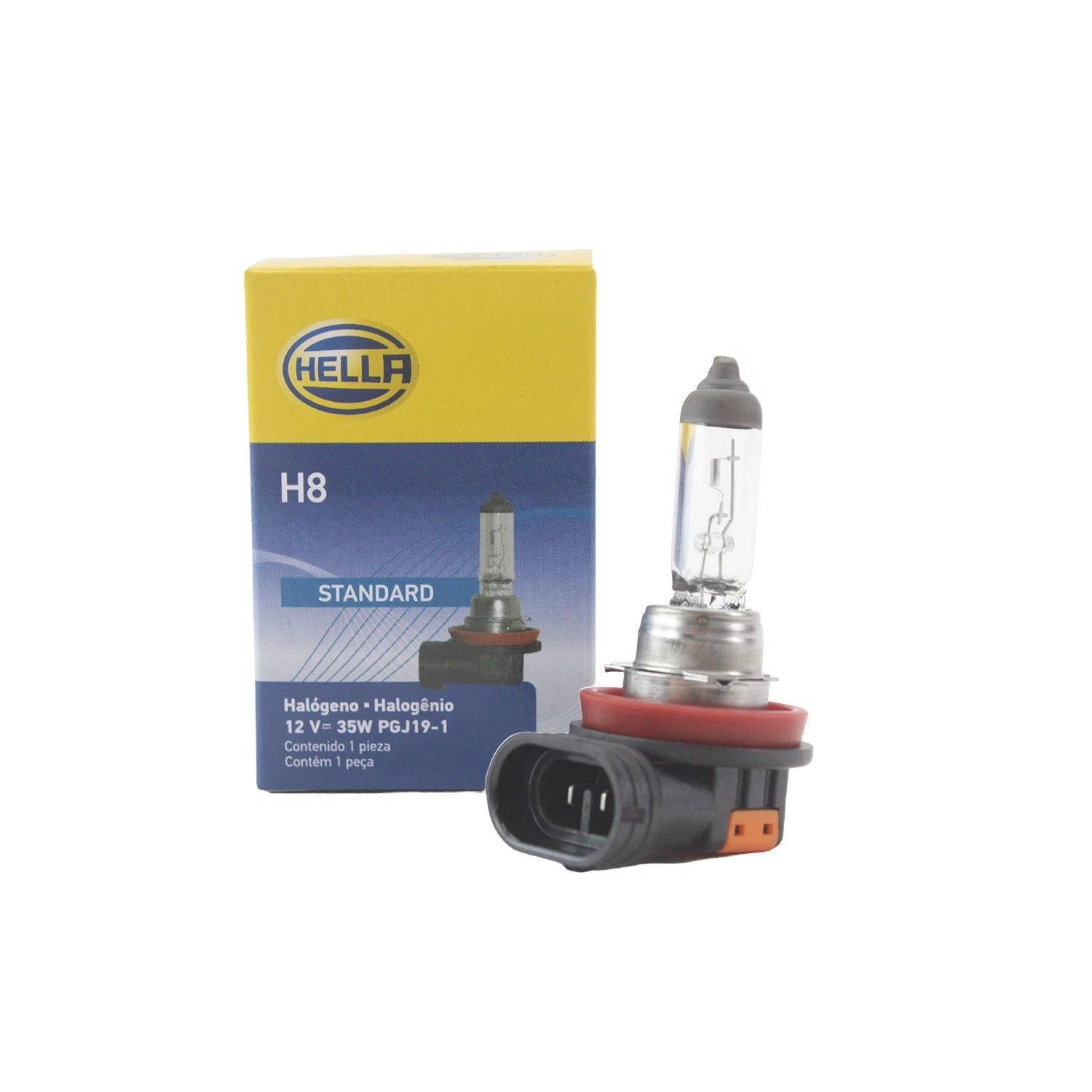 Fog Light Bulb Set of 2 for Audi A3 A4 Quattro BMW E90 E92 Mercedes W163 Hella
