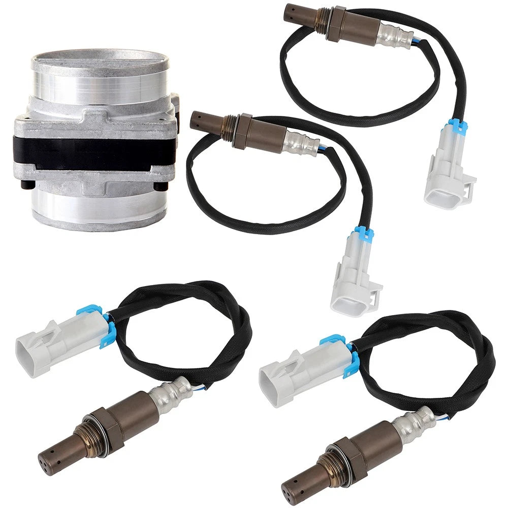 Mass Airflow Sensor & 4x Oxygen O2 Sensors for Chevy Blazer (2005)