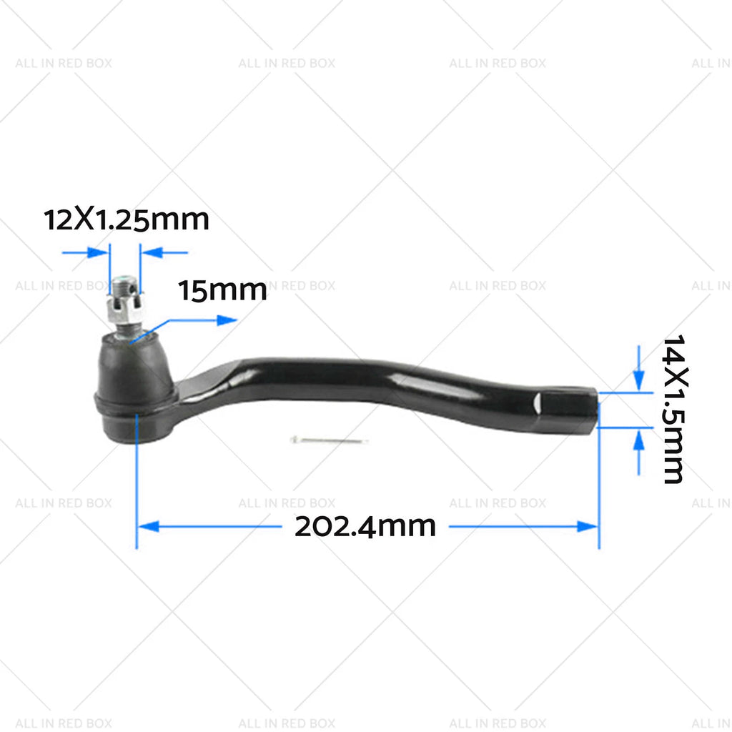 1PC Steering Tie Rod End Left for Honda Civic FD (2006–2012)