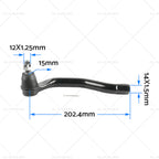 1PC Steering Tie Rod End Left for Honda Civic FD (2006–2012)