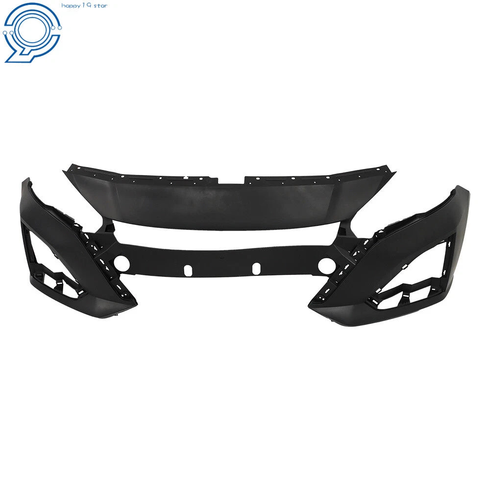 Front Bumper Cover for Nissan Altima (2023-2024) Black Plastic