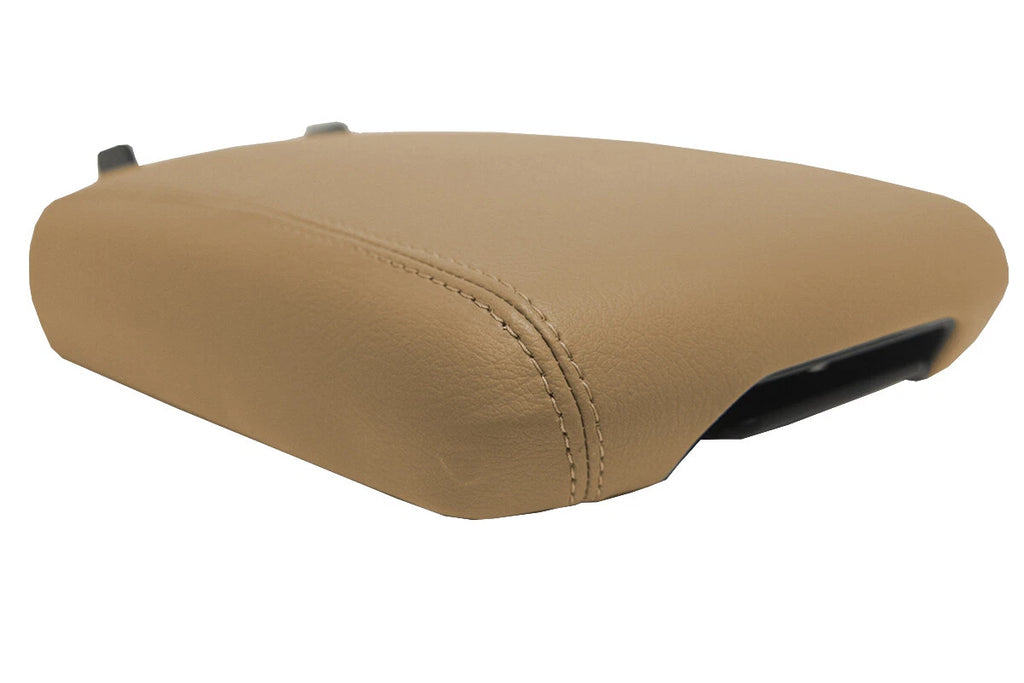 Leather Console Lid Armrest Cover for Kia Telluride (2020) - Beige