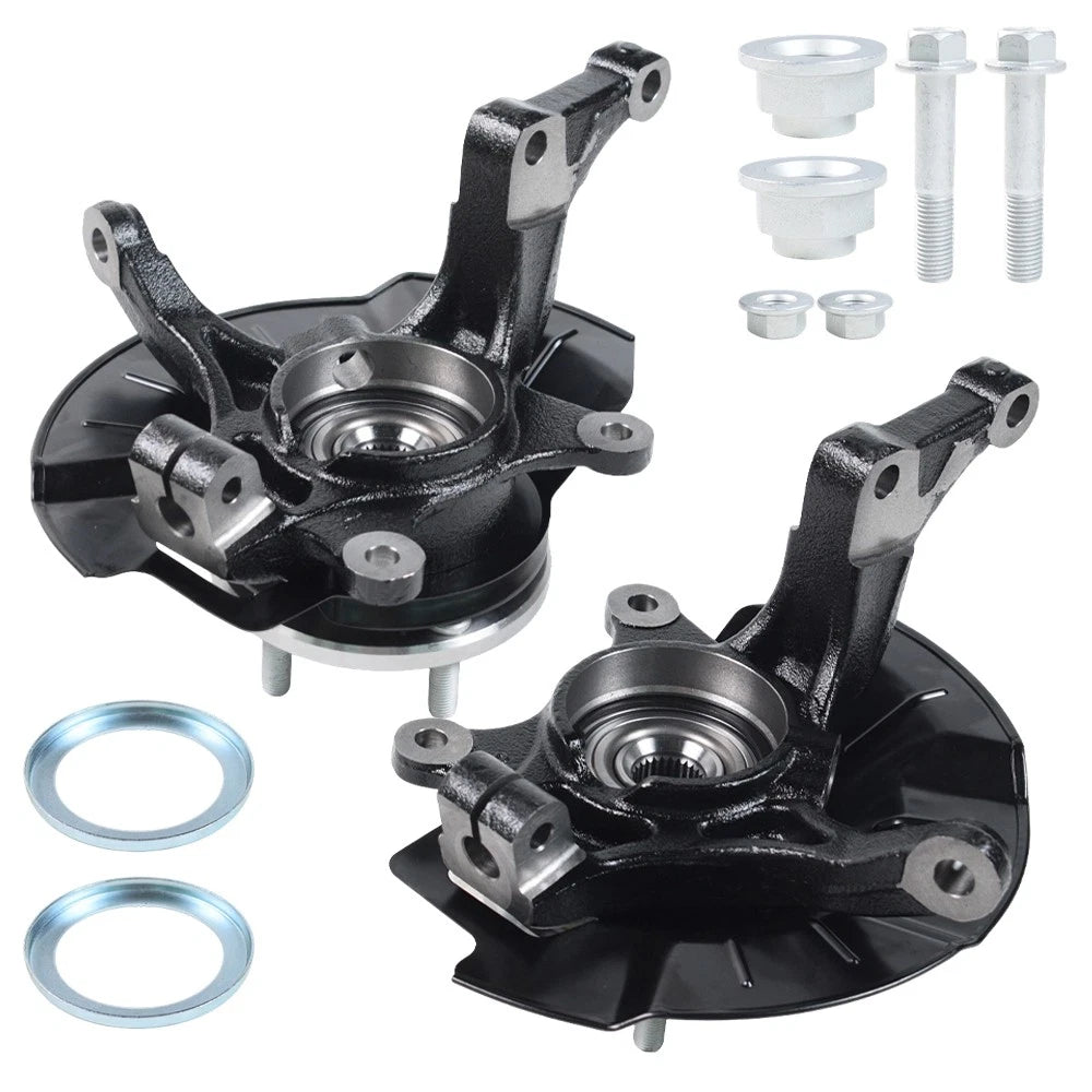 Front Steering Knuckle & Hub Bearing Assembly for Kia Soul (2014–2016)