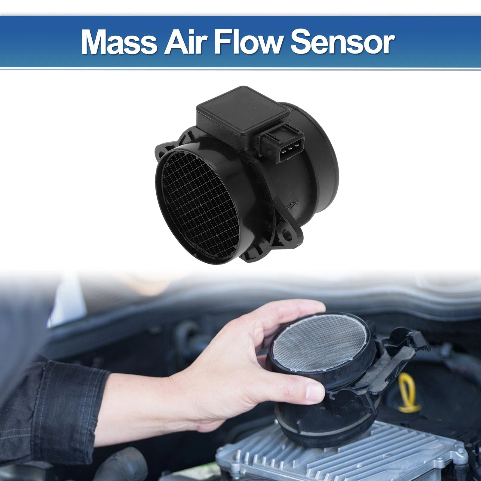 Mass Air Flow Sensor No.OK32A13210 for Kia Rio (2001–2005)