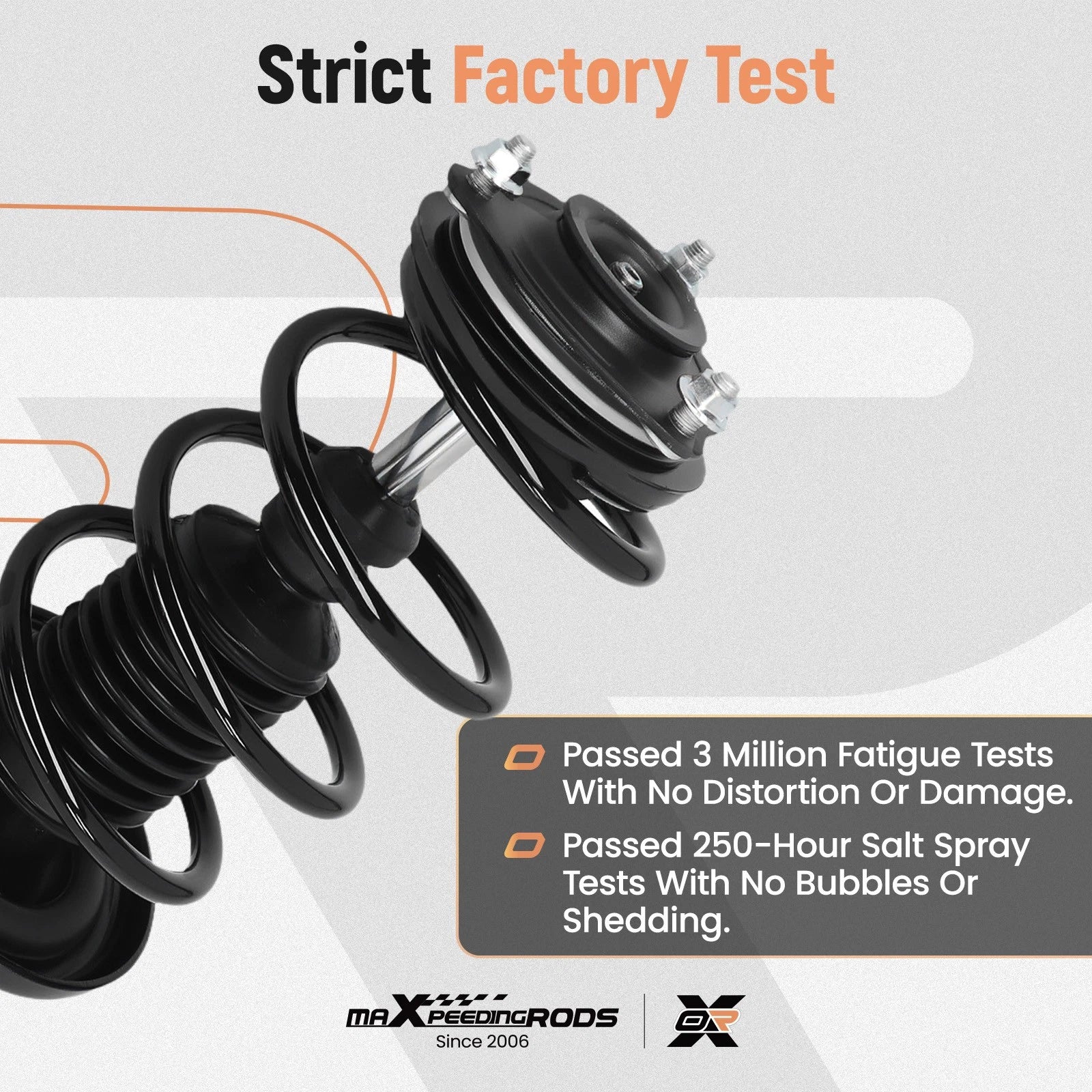 Front Complete Strut Coil Spring Rear Shock Absorbers for Honda Civic Sedan (2012)