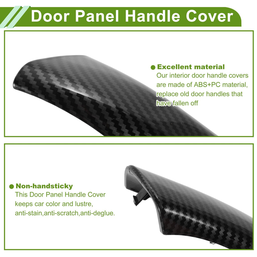 Door Panel Handle Pull Trim Cover for BMW X1 F48 (2016–2022) No. 51417417513CT2