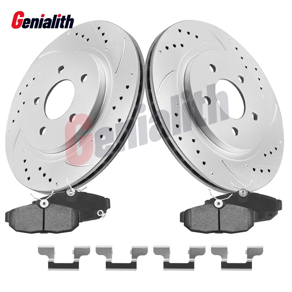 Rear Brake Rotors & Pads Kit for Ford Mustang (2011–2014)