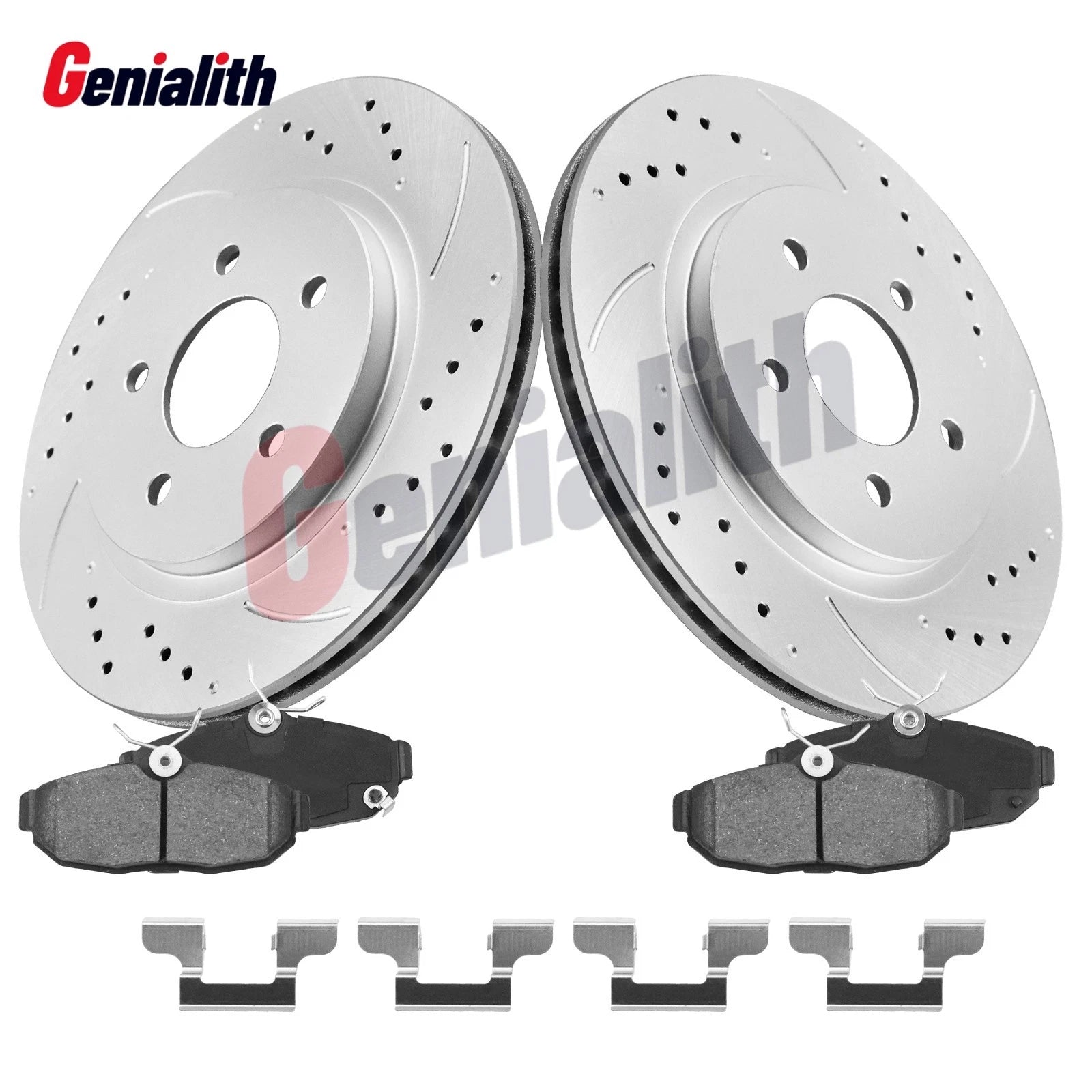 Rear Brake Rotors & Pads Kit for Ford Mustang (2011–2014)